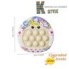 Pop Light Fidget Game Quick Push Bubble Game Jocuri portabile cu mâner portabil Jucării pentru băieți Fete Cadou pentru copii Ma