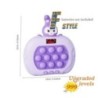 Pop Light Fidget Game Quick Push Bubble Game Jocuri portabile cu mâner portabil Jucării pentru băieți Fete Cadou pentru copii Ma