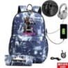 Rucsac FORTNITE cu imprimare, 17 inchi, ghiozdan pentru copii, genți de școală, băieți, pentru adolescenți, rucsac cu desene ani
