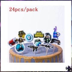 Joc de împușcături Fortnition Decor pentru petrecerea de aniversare Farfurie Cupă Cartoon Alpaca Llama Folie Globo Baby Shower R