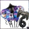 Joc de împușcături Fortnition Decor pentru petrecerea de aniversare Farfurie Cupă Cartoon Alpaca Llama Folie Globo Baby Shower R