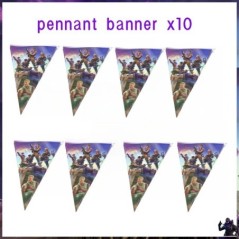 Joc de împușcături Fortnition Decor pentru petrecerea de aniversare Farfurie Cupă Cartoon Alpaca Llama Folie Globo Baby Shower R