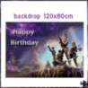 Joc de împușcături Fortnition Decor pentru petrecerea de aniversare Farfurie Cupă Cartoon Alpaca Llama Folie Globo Baby Shower R