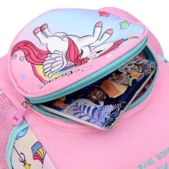 Rucsac pentru copii cu design animal din desene animate - Capacitate mare și material din nailon rezistent la apă