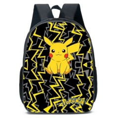 MINISO Set de 3 bucăți Rucsac Pokémon Pikachu pentru elevi de școală primară și gimnaziu ghiozdan băieți fete anime desene anima