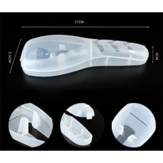Noua carcasă pentru aparat de ras de călătorie Cutie de ras Suport pentru lame Suport pentru valiză din plastic Imbarcare pentru