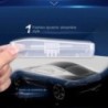Cutie de depozitare pentru bărbierit, elegantă și durabilă, pentru aparatele de ras pentru bărbați, ușor de transportat și păstr