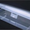 Cutie de depozitare pentru bărbierit pentru bărbați Suport pentru lame de ras din plastic transparent Cutie de ras portabil de c