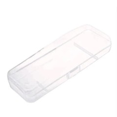 Cutie de depozitare pentru bărbierit pentru bărbați Suport pentru lame de ras din plastic transparent Cutie de ras portabil de c