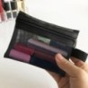 Geantă cosmetică din plasă pentru femei, pentru depozitare de călătorie, organizator de geanți de machiaj, husă portabilă, mică,