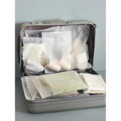 WORTHBUY 10 buc/set Geanta organizatoare portabila de depozitare pentru lenjerie de corp haine pantofi, geanta de depozitare din