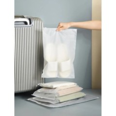 WORTHBUY 10 buc/set Geanta organizatoare portabila de depozitare pentru lenjerie de corp haine pantofi, geanta de depozitare din
