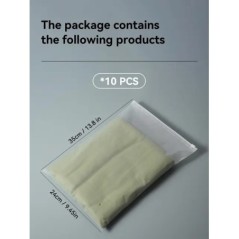 WORTHBUY 10 buc/set Geanta organizatoare portabila de depozitare pentru lenjerie de corp haine pantofi, geanta de depozitare din