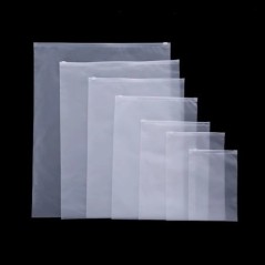 Îmbrăcat transparent haine cu fermoar lenjerie de corp șosete sac de depozitare din plastic PE pungi de buzunar auto-etanșe