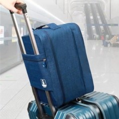 Geantă de pantofi cu 3 straturi, cutie de depozitare de călătorie, organizator, genți de mână pentru bărbați, bagaje, valize, ge