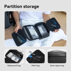 Geantă de toaletă de călătorie Călătorie de afaceri pentru bărbați Gods Dry Wet Separation Geantă de baie pentru fitness Geantă 