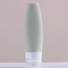 60/90 ml Sticlă de călătorie din silicon portabilă Recipient de lichid Ambalaj gol reîncărcat Puncte de loțiune Recipient pentru