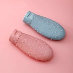3 bucăți/set sticle reîncărcabile 60 ml 100 ml recipient moale pentru loțiune din silicon Tub de stoarcere sticla goală sticla p