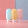 3 bucăți/set sticle reîncărcabile 60 ml 100 ml recipient moale pentru loțiune din silicon Tub de stoarcere sticla goală sticla p