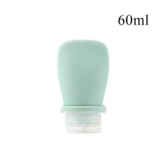 Sticlă portabilă de călătorie din silicon pentru depozitare cosmetice Sticlă reîncărcabilă de loțiune Recipient de șampon rezist