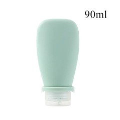 Sticlă portabilă de călătorie din silicon pentru depozitare cosmetice Sticlă reîncărcabilă de loțiune Recipient de șampon rezist