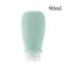 Sticlă portabilă de călătorie din silicon pentru depozitare cosmetice Sticlă reîncărcabilă de loțiune Recipient de șampon rezist