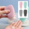 Sticlă portabilă de călătorie din silicon pentru depozitare cosmetice Sticlă reîncărcabilă de loțiune Recipient de șampon rezist