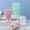 Sticlă portabilă de călătorie din silicon pentru depozitare cosmetice Sticlă reîncărcabilă de loțiune Recipient de șampon rezist