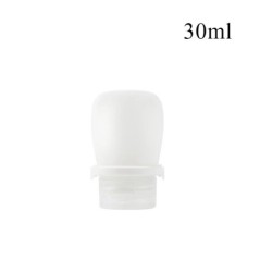 Sticlă portabilă de călătorie din silicon pentru depozitare cosmetice Sticlă reîncărcabilă de loțiune Recipient de șampon rezist