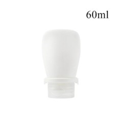 Sticlă portabilă de călătorie din silicon pentru depozitare cosmetice Sticlă reîncărcabilă de loțiune Recipient de șampon rezist