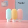 Sticlă portabilă de călătorie din silicon pentru depozitare cosmetice Sticlă reîncărcabilă de loțiune Recipient de șampon rezist