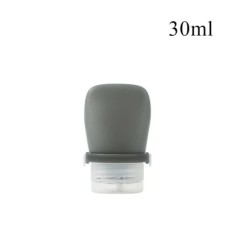 Sticlă portabilă de călătorie din silicon pentru depozitare cosmetice Sticlă reîncărcabilă de loțiune Recipient de șampon rezist
