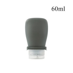 Sticlă portabilă de călătorie din silicon pentru depozitare cosmetice Sticlă reîncărcabilă de loțiune Recipient de șampon rezist
