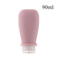 Sticlă portabilă de călătorie din silicon pentru depozitare cosmetice Sticlă reîncărcabilă de loțiune Recipient de șampon rezist