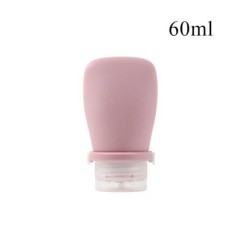 Sticlă portabilă de călătorie din silicon pentru depozitare cosmetice Sticlă reîncărcabilă de loțiune Recipient de șampon rezist