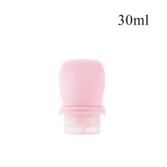 Sticlă portabilă de călătorie din silicon pentru depozitare cosmetice Sticlă reîncărcabilă de loțiune Recipient de șampon rezist