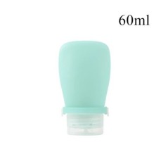 Sticlă portabilă de călătorie din silicon pentru depozitare cosmetice Sticlă reîncărcabilă de loțiune Recipient de șampon rezist