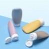 4 bucăți 60 ml loțiune cosmetică flacon reîncărcat tub flacon strângere sticle flip-top șampon și gel de spălat corporal pentru 