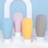4 bucăți 60 ml loțiune cosmetică flacon reîncărcat tub flacon strângere sticle flip-top șampon și gel de spălat corporal pentru 