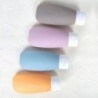 4 bucăți 60 ml loțiune cosmetică flacon reîncărcat tub flacon strângere sticle flip-top șampon și gel de spălat corporal pentru 