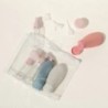 Set de sticle de parfum Spray reîncărcat Loțiune șampon Tub de duș Îmbuteliere Rezervor cosmetice de călătorie pentru lichide In