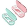 Pachet de 10 cutii de ață dentară Pachet portabil de călătorie Linie de scobitori superfină de unică folosință Cutie de depozita
