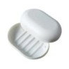Cutie de săpun de duș de baie din plastic, cu capace, portabilă de călătorie, tavă mică pentru săpun, farfurie, suport pentru de