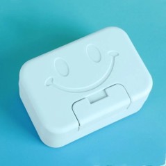 Cutie de săpun pentru față Cutie portabilă de călătorie pentru săpun, impermeabilă, convenabil, toaletă, baie, tavă drăguță de d
