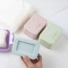 Cutie de săpun pentru față Cutie portabilă de călătorie pentru săpun, impermeabilă, convenabil, toaletă, baie, tavă drăguță de d