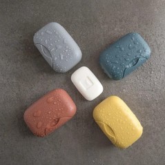 Cutie portabilă pentru săpun de călătorie, în patru culori, impermeabilă, rezistentă la scurgeri, elegantă, compactă, ușor de tr