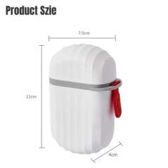 1 bucă vase portabile de săpun cutie de depozitare sigilată, impermeabilă pentru călătorii, acasă, baie, cutie de săpun, cutie d