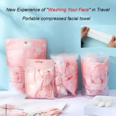 Prosop comprimat pentru baie, capsule de unică folosință, prosoape, tabletă magică pentru îngrijirea feței, nețesută, pentru căl