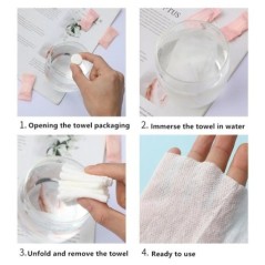 Prosop comprimat pentru baie, capsule de unică folosință, prosoape, tabletă magică pentru îngrijirea feței, nețesută, pentru căl