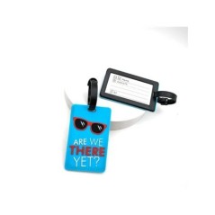 Etichete pentru bagaje, accesorii de călătorie, etichete de valiză din silicon, stil de modă, suport portabil pentru etichetă de